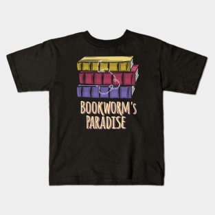 Bookworm's paradise Kids T-Shirt